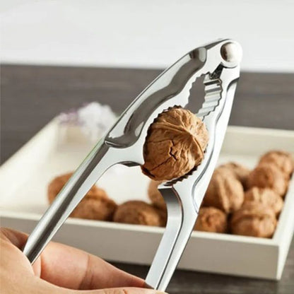 Pinza de Aluminio para Cascanueces – Herramienta Eficiente para Quitar Nueces y Abridor de Cocina